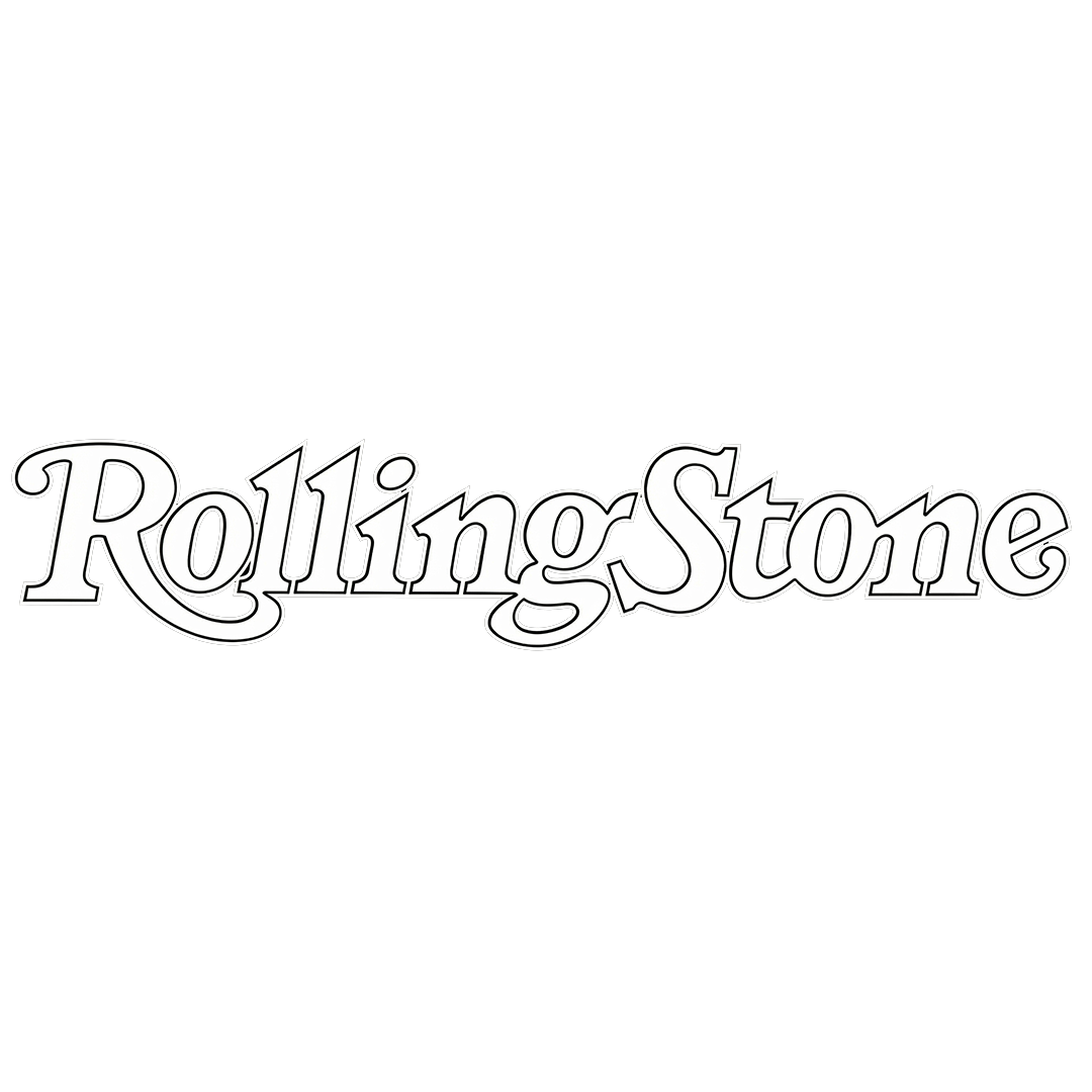 Rolling Stone logo — trusted partner of LMTLSS Media